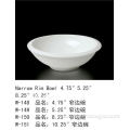 porcelain narrow rim bowl